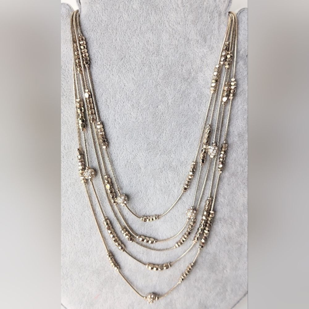 Chicos Multi Strand Necklace - image 1